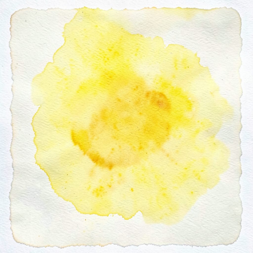 Watercolour of an outdoor arts festival with tents, handmade crafts, and visitors browsing under soft sunlight, warm yellows and greens